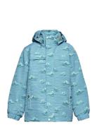 Jacket Aop Outerwear Shell Clothing Shell Jacket Blue En Fant