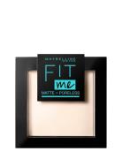 Maybelline New York Fit Me Matte + Poreless Powder 104 Soft Ivory Pudder Makeup Maybelline
