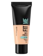 Maybelline New York Fit Me Matte + Poreless Foundation 115 Ivory Foundation Makeup Maybelline