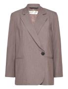 Naxaiw Blazer Blazers Single Breasted Blazers Grey InWear