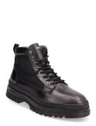 St Grip Mid Boot Snørestøvler Black GANT