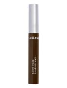 Brow Care Shaping Wax 3 Dark Brown Øjenbrynsgel Makeup Brown LUMENE