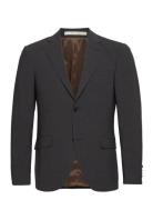 Abrahamsen Blazer Suits & Blazers Blazers Single Breasted Blazers Black Bertoni