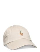 Stretch-Cotton Twill Ball Cap Accessories Headwear Caps Beige Polo Ralph Lauren