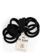 Hair Ties 10 Pc-Set Accessories Hair Accessories Scrunchies Black By Barb