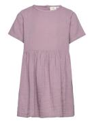 Tnfaisa S_S Dress Dresses & Skirts Dresses Casual Dresses Short-sleeved Casual Dresses Purple The New