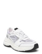 Slfabby Leather Sneaker Low-top Sneakers White Selected Femme