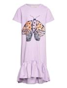 Sgjenella Garden Swarm Ss Dress Dresses & Skirts Dresses Casual Dresses Short-sleeved Casual Dresses Purple Soft Gallery
