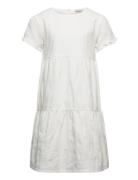 Dress Ss Dresses & Skirts Dresses Casual Dresses Short-sleeved Casual Dresses White Minymo