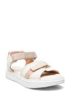 Bisgaard Ally Shoes Summer Shoes Sandals Cream Bisgaard