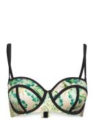 Mokolo Bandeau Swimwear Bikinis Bikini Tops Wired Bikinitops Multi/patterned Dorina