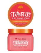 Shea Sugar Scrub Strawberry Bodyscrub Kropspleje Kropspeeling Nude Tree Hut