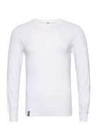 Dovre T-Shirt 1/1 Ærme/Stolpe Underwear Night & Loungewear Pyjama Tops White Dovre