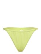 Fiji Lurex High Leg R Swimwear Bikinis Bikini Bottoms High Waist Bikinis Green Hunkemöller