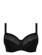 Illusion Uw Side Support Bra Lingerie Bras & Tops Wired Bras Black Fantasie