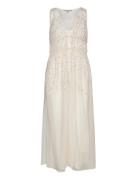 Robyn Emb Dress Knælang Kjole White AllSaints