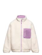 Nkfnanoa Teddy Jacket Outerwear Fleece Outerwear Fleece Jackets Cream Name It