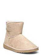 Nkfacc-Ruda Boot Vinterstøvler Pull On Beige Name It