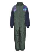 Tndana Jumpsuit Outerwear Coveralls Shell Coveralls Khaki Green The New