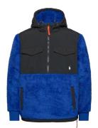 Hybrid Hoodie Outerwear Jackets Anoraks Blue Polo Ralph Lauren