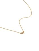 Theodora Necklace Gold White Accessories Jewellery Necklaces Chain Necklaces Gold Syster P