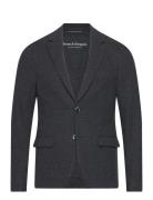 Bs Mendocino Slim Fit Blazer Suits & Blazers Blazers Single Breasted Blazers Grey Bruun & Stengade