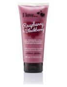 I Love Exfoliating Shower Smoothie Raspberry Blackberry 200Ml Bodyscrub Kropspleje Kropspeeling Nude I LOVE