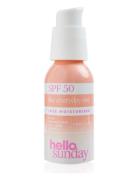 Hello Sunday The Everyday Face Moisturiser Spf50 Fugtighedscreme Dagcreme Nude Hello Sunday