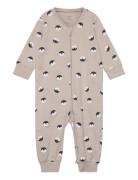 Pyjamas Penguine At Back Pyjamas Sie Jumpsuit Cream Lindex