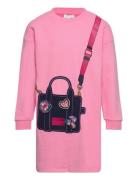 Dress Dresses & Skirts Dresses Casual Dresses Long-sleeved Casual Dresses Pink Little Marc Jacobs