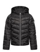 Kogtalla Quilted Jacket Otw Outerwear Jackets & Coats Quilted Jackets Black Kids Only