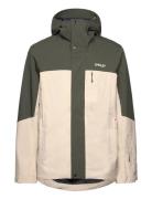 Tnp Tbt Shell Jacket Outerwear Sport Jackets Beige Oakley Sports