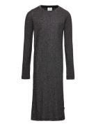 2X2 Lurex Dubina Dress Dresses & Skirts Dresses Casual Dresses Long-sleeved Casual Dresses Black Mads Nørgaard