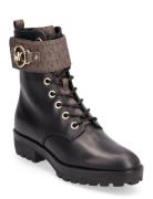 Rory Lace Up Bootie Shoes Boots Ankle Boots Laced Boots Black Michael Kors