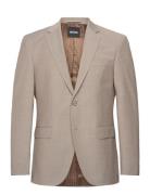 H-Jeckson-S-Mm-233 Suits & Blazers Blazers Single Breasted Blazers Beige BOSS