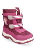 Peppa Snowboot Vinterstøvler Med Burrebånd Pink Gurli Gris