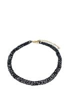 Miranda Choker Necklace Black Accessories Jewellery Necklaces Chain Necklaces Black Pipol's Bazaar