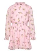 Kogmalina L/S Dress Ptm Dresses & Skirts Dresses Casual Dresses Long-sleeved Casual Dresses Pink Kids Only