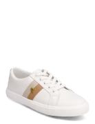 Janson Ii Leather Sneaker Low-top Sneakers White Lauren Ralph Lauren