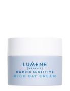 Lumene Nordic Sensitive Rich Day Cream 50 Ml Fugtighedscreme Dagcreme Nude LUMENE