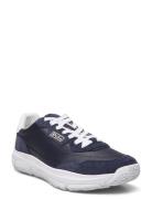 Spa Racer 100 Leather-Suede Sneaker Low-top Sneakers Navy Polo Ralph Lauren