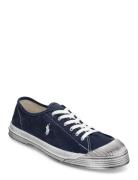 Essence 100 Canvas Cap-Toe Sneaker Low-top Sneakers Navy Polo Ralph Lauren