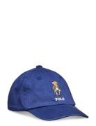 Polo Bear Cotton Twill Ball Cap Accessories Headwear Caps Blue Ralph Lauren Baby