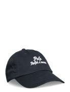 Embroidered Twill Ball Cap Accessories Headwear Caps Black Polo Ralph Lauren