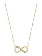 Infinity Necklace Gold Accessories Jewellery Necklaces Chain Necklaces Gold Edblad