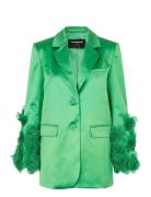 Francine By Nbs Blazers Single Breasted Blazers Green Custommade