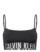 Unlined Bralette Lingerie Bras & Tops Soft Bras Bralette Black Calvin Klein