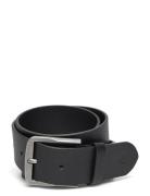 Classic Flat R Lthr Belt 35Mm Accessories Belts Classic Belts Black Calvin Klein