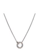 Hitch Crystal Clear/Silver Accessories Jewellery Necklaces Dainty Necklaces Silver Bud To Rose