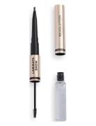 Revolution Laminate Brow Dark Brown Øjenbrynsblyant Makeup Brown Makeup Revolution